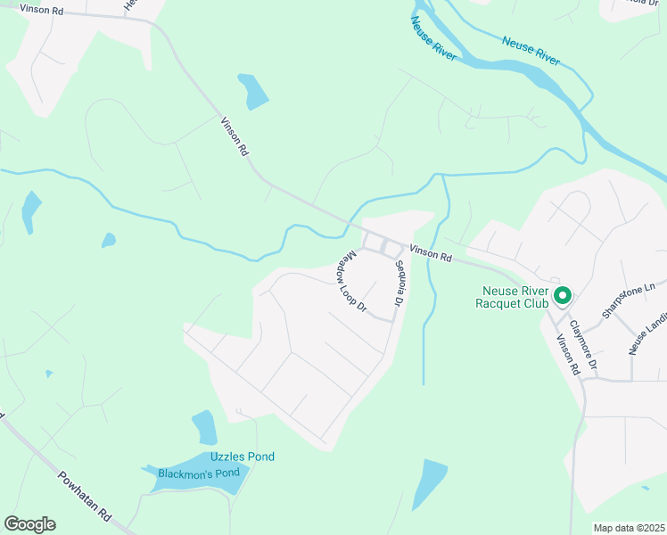 map of restaurants, bars, coffee shops, grocery stores, and more near 88 Meadow Loop Drive in Clayton
