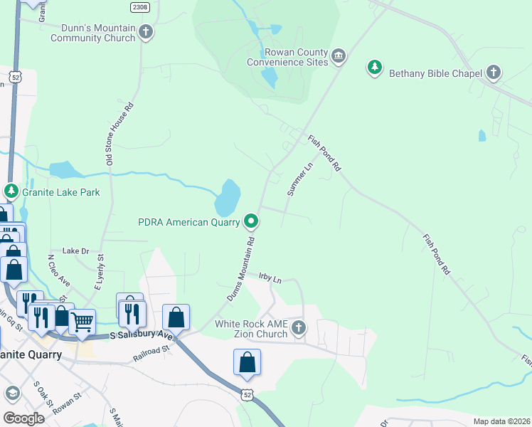 map of restaurants, bars, coffee shops, grocery stores, and more near 170 Clement Street in Salisbury