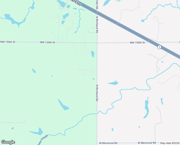 map of restaurants, bars, coffee shops, grocery stores, and more near 14495 North Richland Road in Piedmont