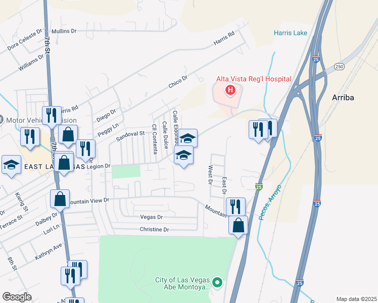 map of restaurants, bars, coffee shops, grocery stores, and more near 475 Legion Drive in Las Vegas