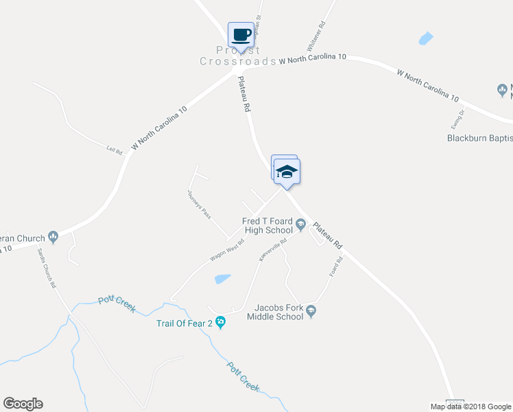 map of restaurants, bars, coffee shops, grocery stores, and more near 2331 Pathfinder Street in Newton