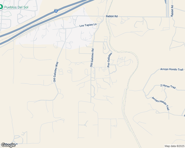 map of restaurants, bars, coffee shops, grocery stores, and more near 11 Calle De Familia in Santa Fe