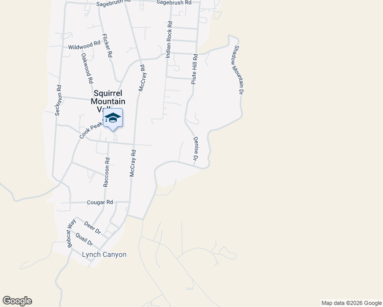 map of restaurants, bars, coffee shops, grocery stores, and more near 3233 Denise Drive in Mountain Mesa