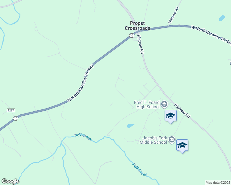 map of restaurants, bars, coffee shops, grocery stores, and more near 2339 Journeys Pass in Newton