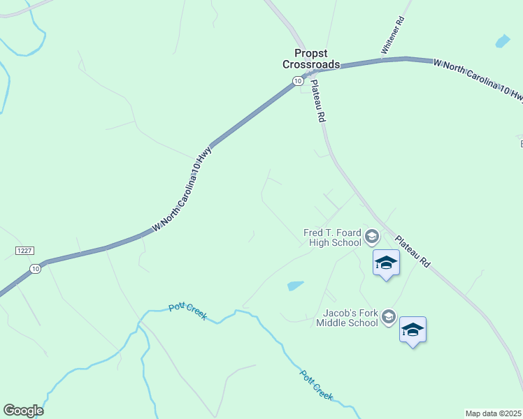 map of restaurants, bars, coffee shops, grocery stores, and more near 2339 Journeys Pass in Newton