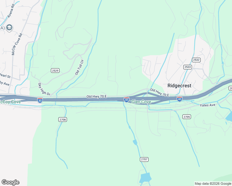 map of restaurants, bars, coffee shops, grocery stores, and more near 12 Bright Hope Road in Black Mountain