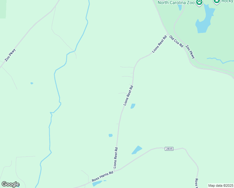 map of restaurants, bars, coffee shops, grocery stores, and more near 3008 Lions Rest Road in Asheboro