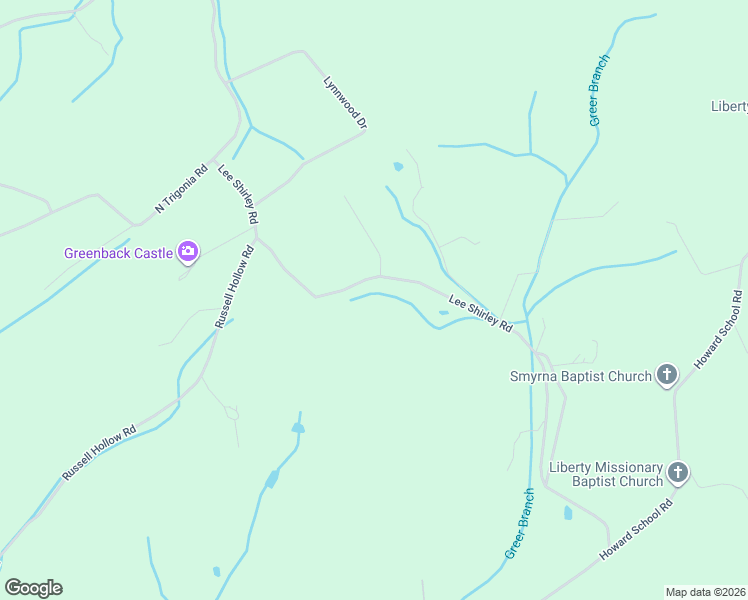 map of restaurants, bars, coffee shops, grocery stores, and more near 635 Lee Shirley Road in Maryville