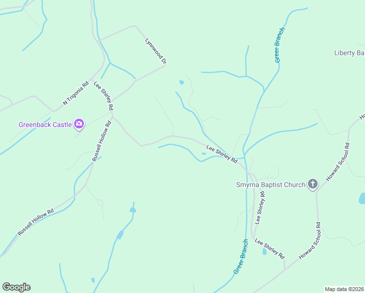 map of restaurants, bars, coffee shops, grocery stores, and more near 653 Lee Shirley Road in Maryville