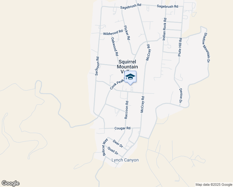 map of restaurants, bars, coffee shops, grocery stores, and more near 3300 Cook Peak Road in Lake Isabella