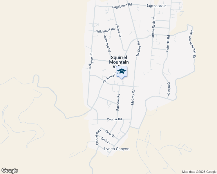 map of restaurants, bars, coffee shops, grocery stores, and more near 3300 Cook Peak Road in Lake Isabella