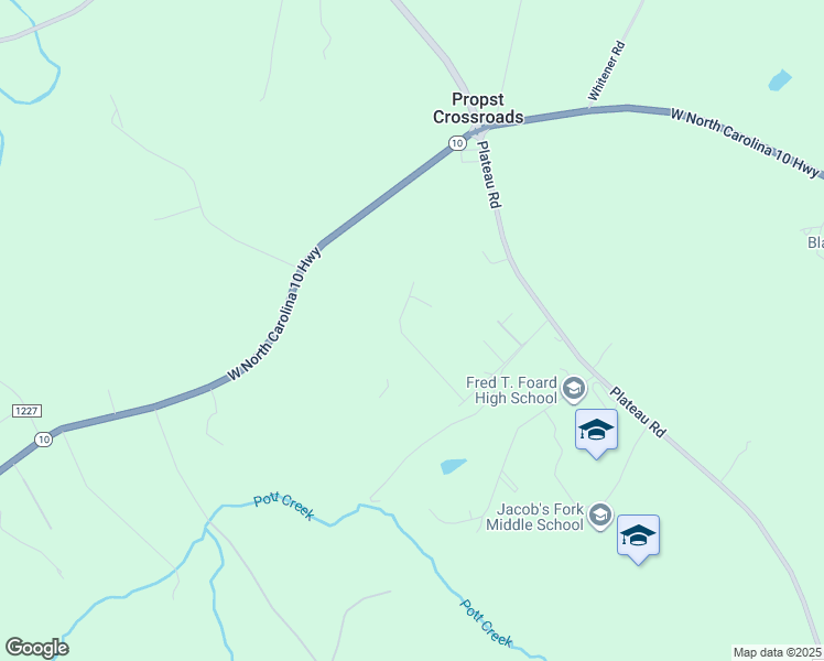 map of restaurants, bars, coffee shops, grocery stores, and more near 2330 Journeys Pass in Newton