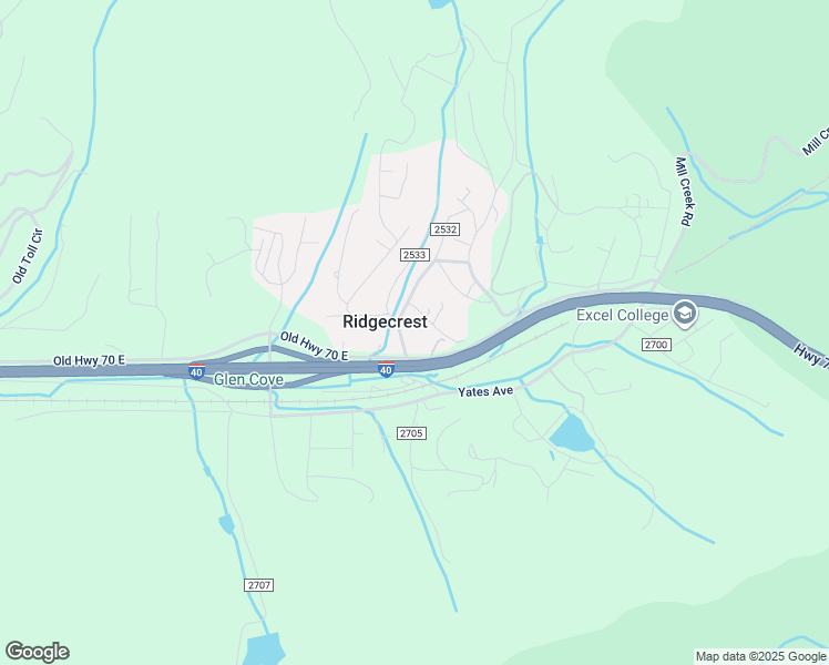 map of restaurants, bars, coffee shops, grocery stores, and more near 5 Moore Circle in Black Mountain