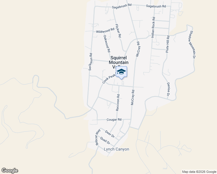 map of restaurants, bars, coffee shops, grocery stores, and more near 3300 Cook Peak Road in Lake Isabella