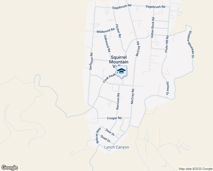 map of restaurants, bars, coffee shops, grocery stores, and more near 3300 Cook Peak Road in Lake Isabella