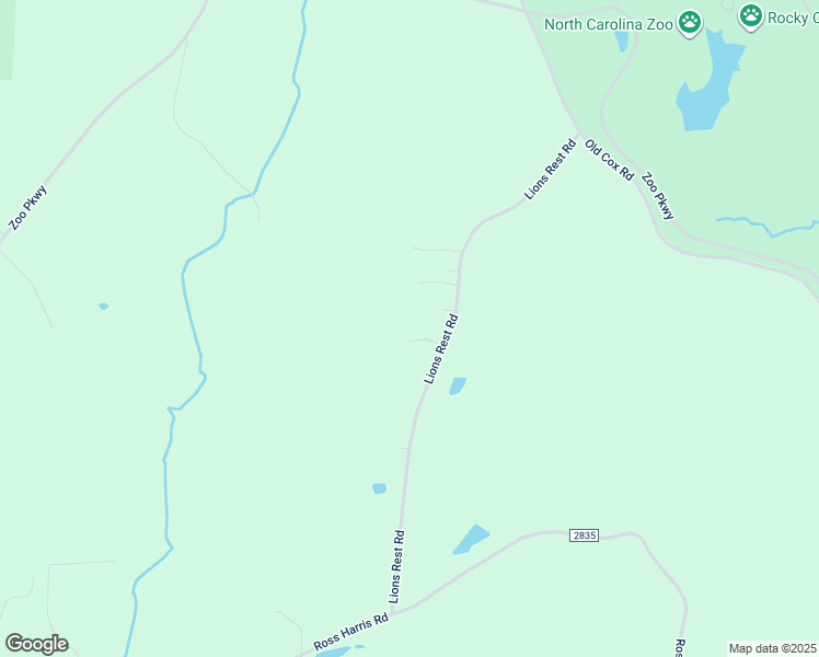 map of restaurants, bars, coffee shops, grocery stores, and more near 3008 Lions Rest Road in Asheboro