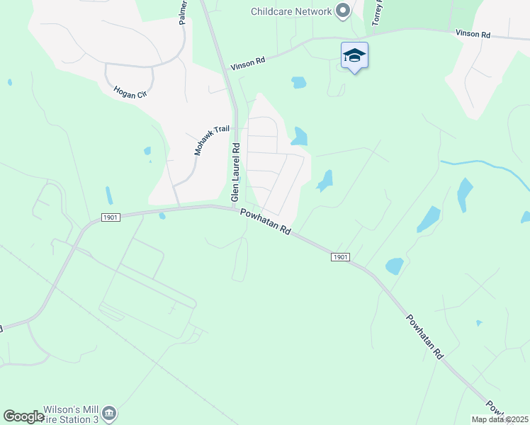 map of restaurants, bars, coffee shops, grocery stores, and more near 14 National Drive in Clayton