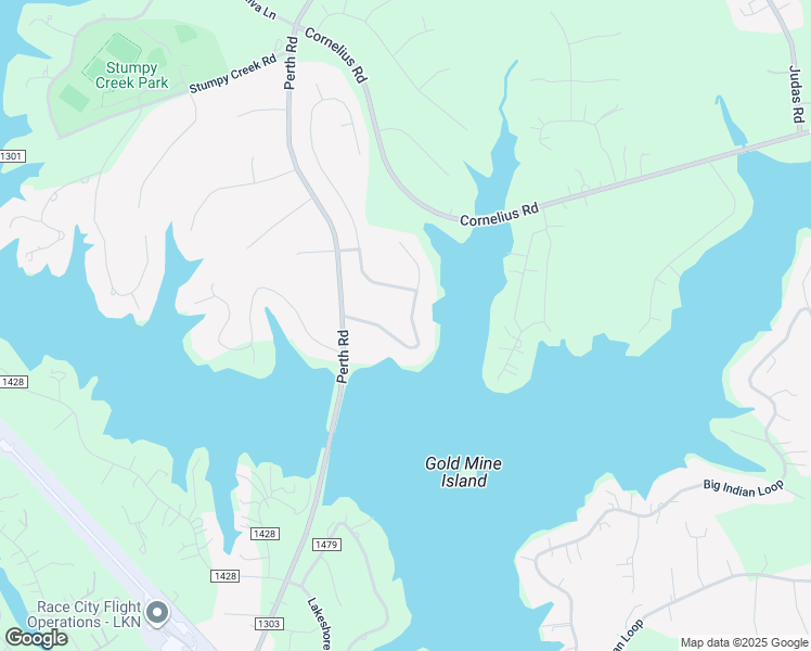 map of restaurants, bars, coffee shops, grocery stores, and more near Sagemore Road in Mooresville