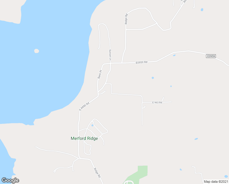 map of restaurants, bars, coffee shops, grocery stores, and more near Pine Creek Estates Road in Vian