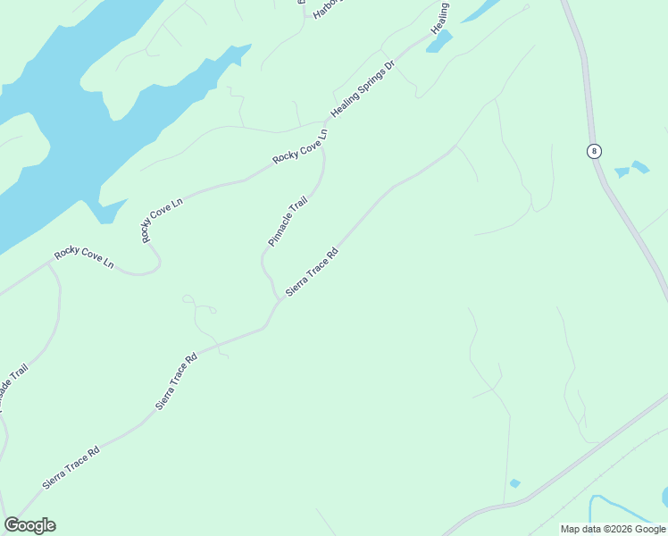 map of restaurants, bars, coffee shops, grocery stores, and more near 2168 Sierra Trace Road in Denton