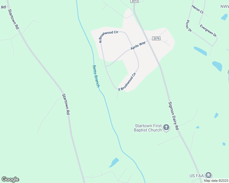 map of restaurants, bars, coffee shops, grocery stores, and more near 2444 South Brushwood Circle in Newton