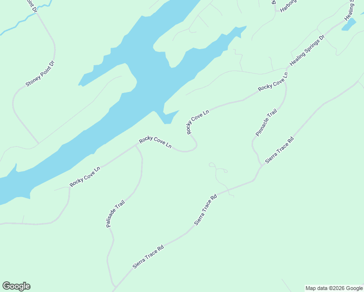 map of restaurants, bars, coffee shops, grocery stores, and more near 955 Rocky Cove Lane in Denton