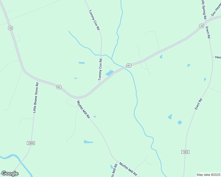 map of restaurants, bars, coffee shops, grocery stores, and more near 6924 North Carolina 42 in Ramseur