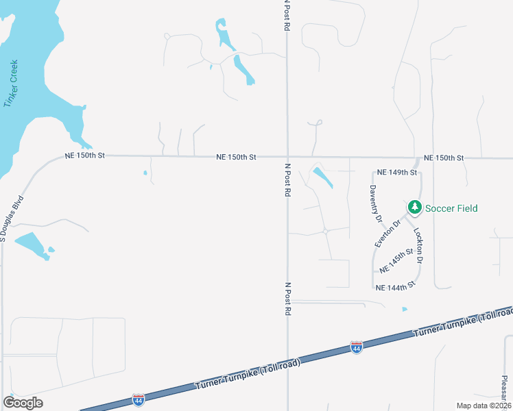 map of restaurants, bars, coffee shops, grocery stores, and more near 9700 Northeast 150th Street in Jones