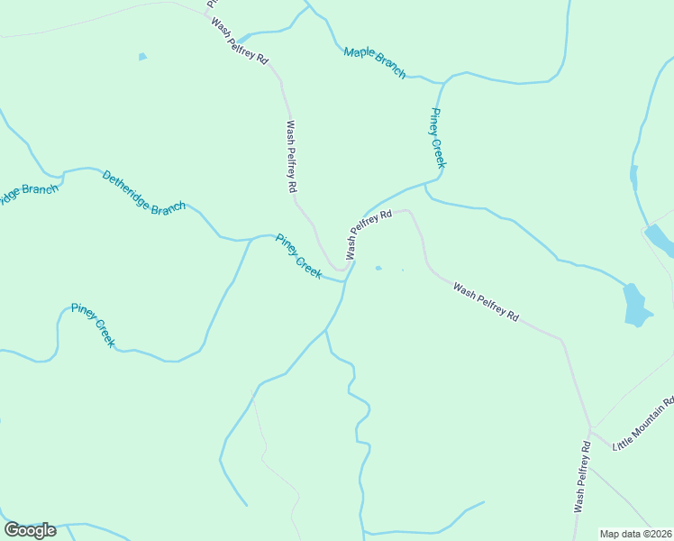 map of restaurants, bars, coffee shops, grocery stores, and more near Wash Pelfrey Road in Evensville