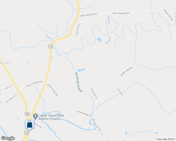 map of restaurants, bars, coffee shops, grocery stores, and more near 2003 Reagan Mill Road in Maryville