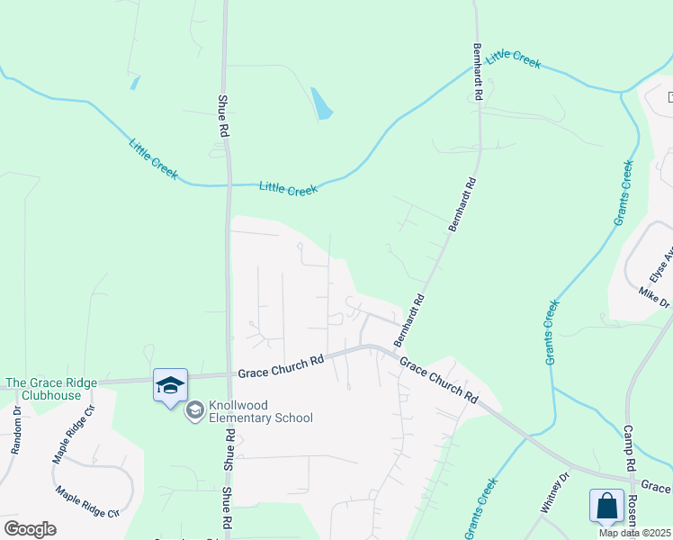 map of restaurants, bars, coffee shops, grocery stores, and more near 265 Lois Lane in Salisbury