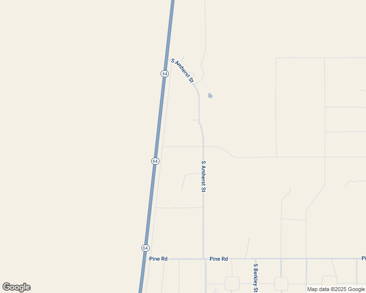map of restaurants, bars, coffee shops, grocery stores, and more near West Concho Road in Valle