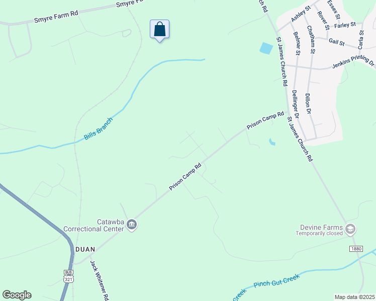 map of restaurants, bars, coffee shops, grocery stores, and more near 1522 Clear Creek Ln in Newton