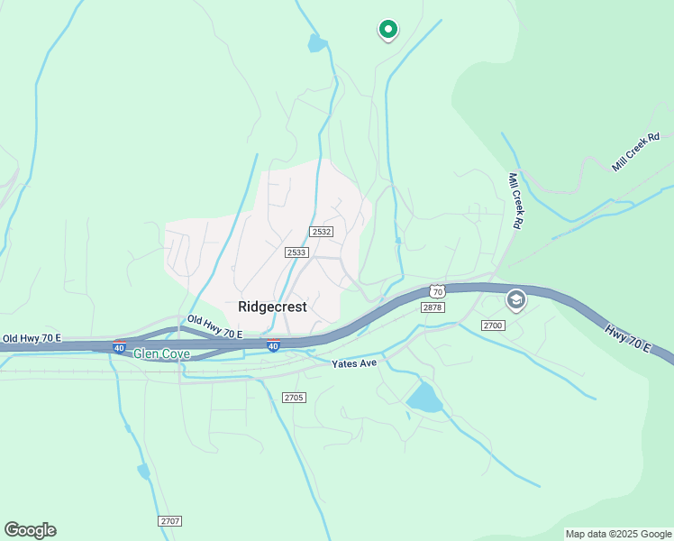 map of restaurants, bars, coffee shops, grocery stores, and more near 44 Tupper Road in Black Mountain