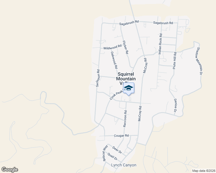 map of restaurants, bars, coffee shops, grocery stores, and more near 6101 Juniper Road in Lake Isabella