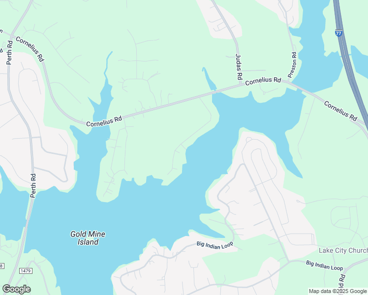 map of restaurants, bars, coffee shops, grocery stores, and more near 179 Homer Lane in Mooresville