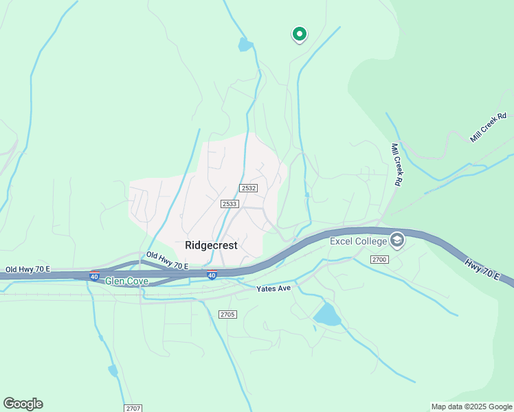 map of restaurants, bars, coffee shops, grocery stores, and more near 10 Bowers Road in Black Mountain