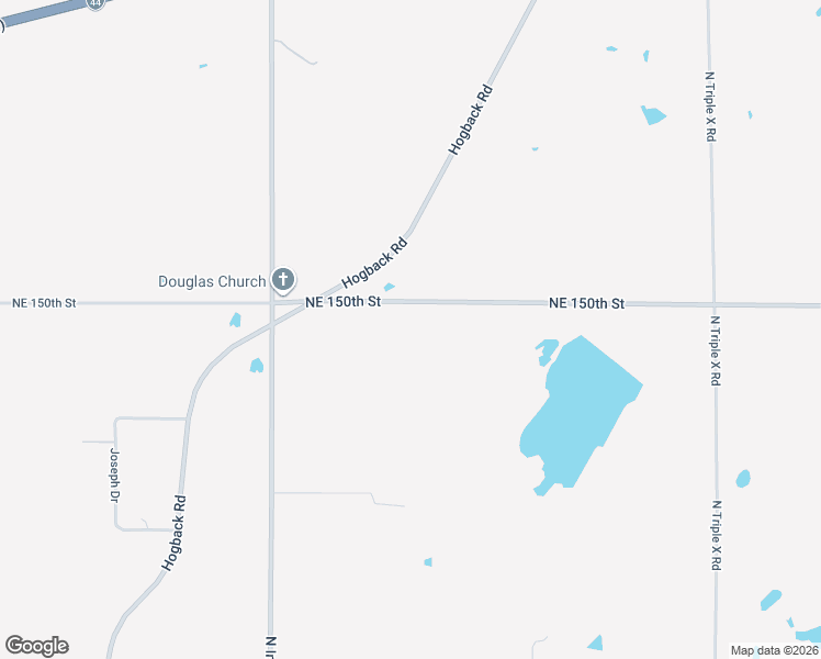 map of restaurants, bars, coffee shops, grocery stores, and more near 16300 Northeast 150th Street in Luther