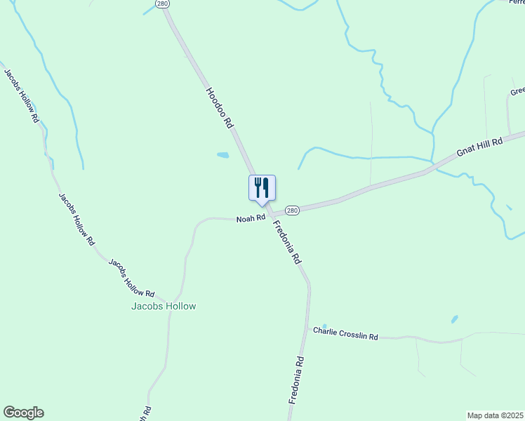 map of restaurants, bars, coffee shops, grocery stores, and more near 68 Hoodoo Road in Beechgrove
