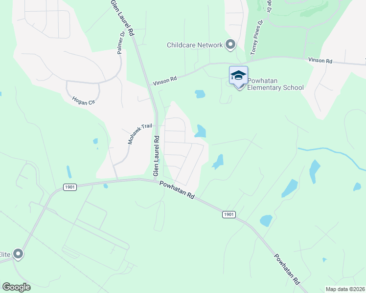 map of restaurants, bars, coffee shops, grocery stores, and more near 16 Skyway Drive in Clayton