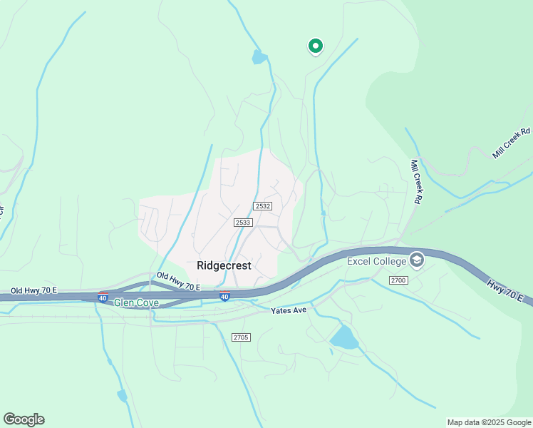 map of restaurants, bars, coffee shops, grocery stores, and more near 76 Tupper Road in Black Mountain