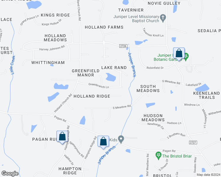 map of restaurants, bars, coffee shops, grocery stores, and more near 1312 Greenbranch Lane in Raleigh
