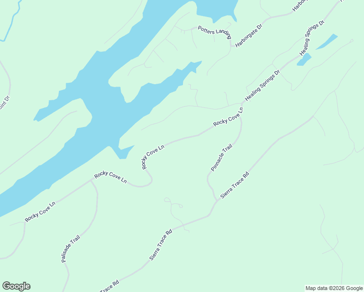 map of restaurants, bars, coffee shops, grocery stores, and more near 477 Rocky Cove Lane in Denton
