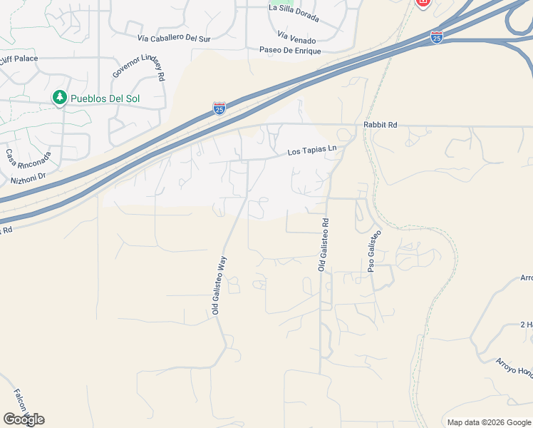 map of restaurants, bars, coffee shops, grocery stores, and more near 14 Calle Tres Pinos in Santa Fe