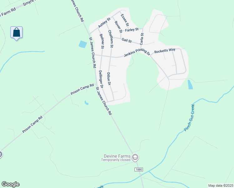 map of restaurants, bars, coffee shops, grocery stores, and more near 1855 Zack Lane in Newton