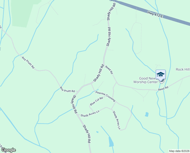 map of restaurants, bars, coffee shops, grocery stores, and more near 770 Shady Hill Road in Lexington