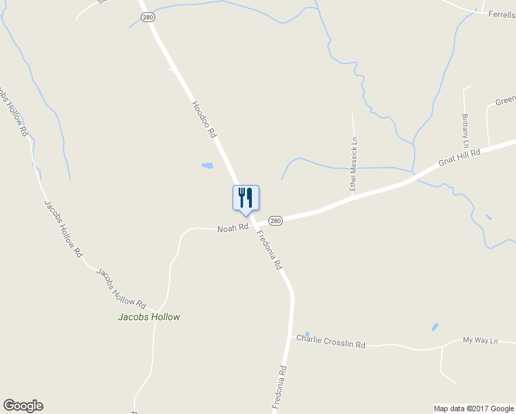map of restaurants, bars, coffee shops, grocery stores, and more near 68 Hoodoo Road in Beechgrove