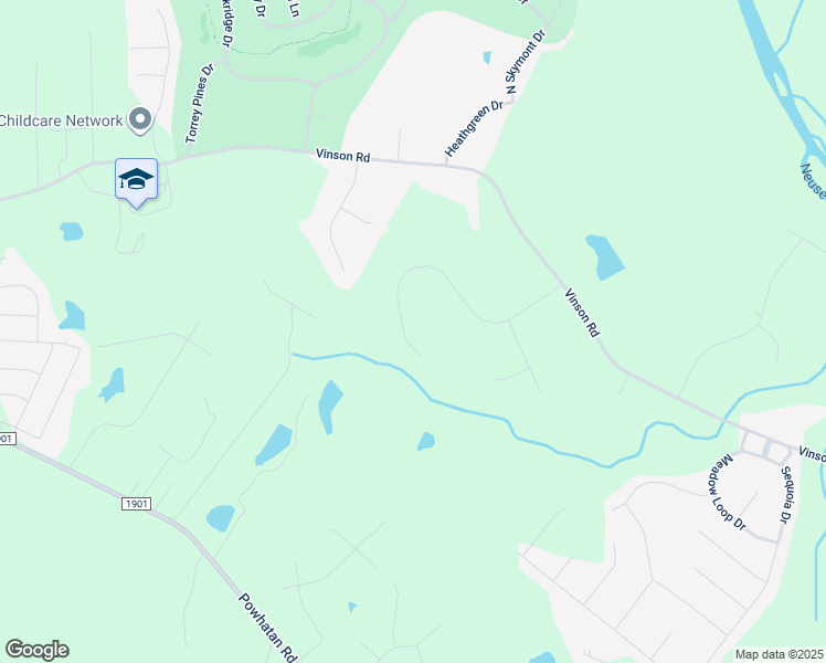 map of restaurants, bars, coffee shops, grocery stores, and more near 201 Windsor Green Drive in Clayton