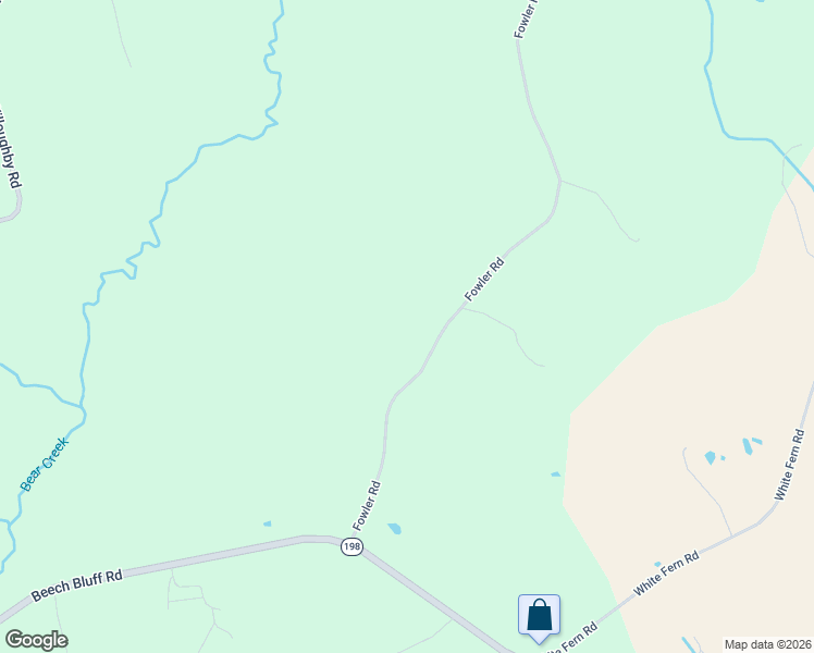 map of restaurants, bars, coffee shops, grocery stores, and more near 111 Fowler Road in Beech Bluff