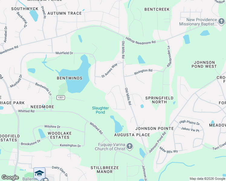 map of restaurants, bars, coffee shops, grocery stores, and more near 6700 Old Mills Road in Fuquay-Varina
